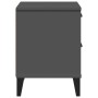 VIKEN bedside table in anthracite gray engineered wood by , Nightstands - Ref: Foro24-374910, Price: 54,95 €, Discount: %