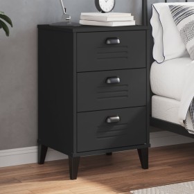 VIKEN Nachttisch aus schwarzem Holzwerkstoff von , Nachttische - Ref: Foro24-374912, Preis: 65,63 €, Rabatt: %