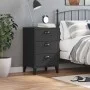 VIKEN nightstand black engineered wood by , Nightstands - Ref: Foro24-374912, Price: 64,83 €, Discount: %
