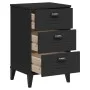 VIKEN Nachttisch aus schwarzem Holzwerkstoff von , Nachttische - Ref: Foro24-374912, Preis: 64,83 €, Rabatt: %