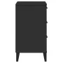 VIKEN nightstand black engineered wood by , Nightstands - Ref: Foro24-374912, Price: 64,83 €, Discount: %