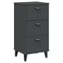 VIKEN bedside table in anthracite gray engineered wood by , Nightstands - Ref: Foro24-374919, Price: 77,51 €, Discount: %
