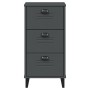 Mesita de noche VIKEN madera de ingeniería gris antracita de , Mesitas de noche - Ref: Foro24-374919, Precio: 78,46 €, Descue...