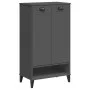 VIKEN shoe cabinet in anthracite gray engineered wood by , Shoe racks and shoe organizers - Ref: Foro24-374925, Price: 145,14...