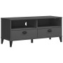 Fernsehmöbel VIKEN aus anthrazitgrauem Ingenieurholz von , TV-Möbel - Ref: Foro24-374931, Preis: 125,78 €, Rabatt: %