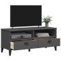 Fernsehmöbel VIKEN aus anthrazitgrauem Ingenieurholz von , TV-Möbel - Ref: Foro24-374931, Preis: 125,78 €, Rabatt: %