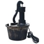 Tonnenförmiger Gartenbrunnen mit Pumpe von vidaXL, Brunnen und Wasserfälle - Ref: Foro24-48231, Preis: 43,08 €, Rabatt: %