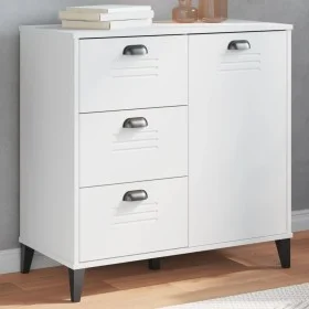 VIKEN Sideboard aus weißem Holzwerkstoff, 80 x 40 x 80 cm von , Sideboards - Ref: Foro24-374938, Preis: 154,34 €, Rabatt: %