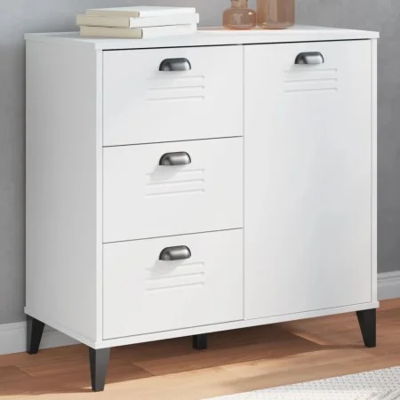 VIKEN Sideboard aus weißem Holzwerkstoff, 80 x 40 x 80 cm von , Sideboards - Ref: Foro24-374938, Preis: 154,34 €, Rabatt: %