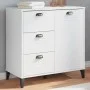 VIKEN Sideboard aus weißem Holzwerkstoff, 80 x 40 x 80 cm von , Sideboards - Ref: Foro24-374938, Preis: 154,34 €, Rabatt: %