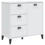VIKEN Sideboard aus weißem Holzwerkstoff, 80 x 40 x 80 cm von , Sideboards - Ref: Foro24-374938, Preis: 154,34 €, Rabatt: %