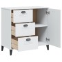 VIKEN white engineered wood sideboard 80x40x80 cm by , Sideboards - Ref: Foro24-374938, Price: 156,82 €, Discount: %