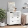 VIKEN Bücherregal aus weißem Holzwerkstoff, 80 x 40 x 90 cm von , Bücherregale und Regale - Ref: Foro24-374944, Preis: 145,14...