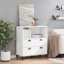 VIKEN white engineered wood bookcase 80x40x90 cm by , Bookcases and shelves - Ref: Foro24-374944, Price: 147,47 €, Discount: %