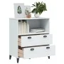 VIKEN Bücherregal aus weißem Holzwerkstoff, 80 x 40 x 90 cm von , Bücherregale und Regale - Ref: Foro24-374944, Preis: 145,14...