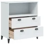 VIKEN Bücherregal aus weißem Holzwerkstoff, 80 x 40 x 90 cm von , Bücherregale und Regale - Ref: Foro24-374944, Preis: 145,14...
