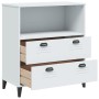 VIKEN white engineered wood bookcase 80x40x90 cm by , Bookcases and shelves - Ref: Foro24-374944, Price: 147,47 €, Discount: %