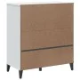 VIKEN Bücherregal aus weißem Holzwerkstoff, 80 x 40 x 90 cm von , Bücherregale und Regale - Ref: Foro24-374944, Preis: 145,14...
