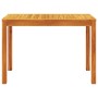 Garten-Esstisch aus massivem Akazienholz 110x55x75 cm von , Gartentische - Ref: Foro24-366368, Preis: 143,17 €, Rabatt: %