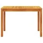 Mesa de comedor de jardín madera maciza de acacia 110x55x75 cm de , Mesas de jardín - Ref: Foro24-366368, Precio: 132,92 €, D...