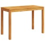 Garten-Esstisch aus massivem Akazienholz 110x55x75 cm von , Gartentische - Ref: Foro24-366368, Preis: 143,17 €, Rabatt: %