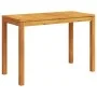 Mesa de comedor de jardín madera maciza de acacia 110x55x75 cm de , Mesas de jardín - Ref: Foro24-366368, Precio: 132,92 €, D...