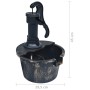 Tonnenförmiger Gartenbrunnen mit Pumpe von vidaXL, Brunnen und Wasserfälle - Ref: Foro24-48231, Preis: 43,08 €, Rabatt: %