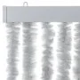 Gray chenille fly curtain 56x185 cm by , Mosquito nets for windows - Ref: Foro24-377346, Price: 35,83 €, Discount: %