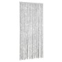 Cortina antimoscas chenilla gris 100x200 cm