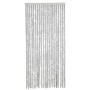 Cortina antimoscas chenilla gris 100x200 cm