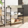 Sonoma oak engineered wood kitchen cart 81.5x41x92.5cm by , Kitchen and dining carts - Ref: Foro24-842342, Price: 69,80 €, Di...