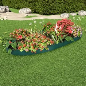 Garden edging 10 units PP green 65x15 cm by vidaXL, Garden edging and edging - Ref: Foro24-48234, Price: 34,56 €, Discount: %
