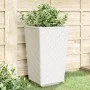 Planters 2 units PP white 32.5x32.5x57 cm by , Pots and planters - Ref: Foro24-367849, Price: 66,24 €, Discount: %