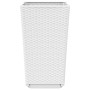 Pflanzgefäße 2 Einheiten PP weiß 32,5x32,5x57 cm von , Töpfe und Pflanzgefäße - Ref: Foro24-367849, Preis: 72,33 €, Rabatt: %
