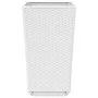 Planters 2 units PP white 32.5x32.5x57 cm by , Pots and planters - Ref: Foro24-367849, Price: 66,24 €, Discount: %