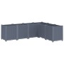 Pflanzgefäß aus grauem PP, 160 x 120 x 53 cm von , Töpfe und Pflanzgefäße - Ref: Foro24-367861, Preis: 183,79 €, Rabatt: %