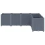 Pflanzgefäß aus grauem PP, 160 x 120 x 53 cm von , Töpfe und Pflanzgefäße - Ref: Foro24-367861, Preis: 171,12 €, Rabatt: %