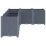 Jardinera PP gris 160x120x53 cm de , Maceteros y jardineras - Ref: Foro24-367861, Precio: 172,80 €, Descuento: %