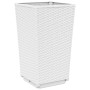 Pflanzgefäße 4 Einheiten PP weiß 32,5x32,5x57 cm von , Töpfe und Pflanzgefäße - Ref: Foro24-367854, Preis: 146,34 €, Rabatt: %