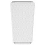 Pflanzgefäße 4 Einheiten PP weiß 32,5x32,5x57 cm von , Töpfe und Pflanzgefäße - Ref: Foro24-367854, Preis: 143,54 €, Rabatt: %