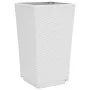 Pflanzgefäße 4 Einheiten PP weiß 32,5x32,5x57 cm von , Töpfe und Pflanzgefäße - Ref: Foro24-367854, Preis: 143,54 €, Rabatt: %