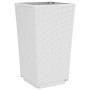 Pflanzgefäße 4 Einheiten PP weiß 32,5x32,5x57 cm von , Töpfe und Pflanzgefäße - Ref: Foro24-367854, Preis: 146,34 €, Rabatt: %