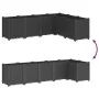 Black PP planter 160x120x53 cm by , Pots and planters - Ref: Foro24-367863, Price: 199,07 €, Discount: %