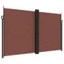 Brown retractable side awning 200x600 cm by , Umbrellas - Ref: Foro24-4004854, Price: 170,56 €, Discount: %