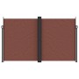 Brown retractable side awning 200x600 cm by , Umbrellas - Ref: Foro24-4004854, Price: 173,39 €, Discount: %