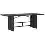 9-piece garden dining set and black synthetic rattan cushions by , Garden sets - Ref: Foro24-3213507, Price: 625,58 €, Discou...