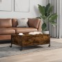 Couchtisch mit Rollen aus Eichenholz, 91 x 55 x 34 cm von , Couchtisch - Ref: Foro24-842298, Preis: 72,09 €, Rabatt: %