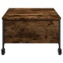 Couchtisch mit Rollen aus Eichenholz, 91 x 55 x 34 cm von , Couchtisch - Ref: Foro24-842298, Preis: 72,09 €, Rabatt: %