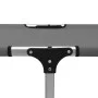 Folding extra high aluminum gray sun lounger for seniors by vidaXL, Loungers - Ref: Foro24-47915, Price: 170,54 €, Discount: %