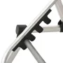 Folding extra high aluminum gray sun lounger for seniors by vidaXL, Loungers - Ref: Foro24-47915, Price: 170,54 €, Discount: %